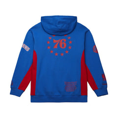 Mitchell & Ness - Philadelphia 76ers Hardwood Classics Team Origins Fleece Pullover Hoodie - Royal