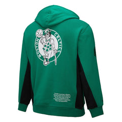 Mitchell & Ness - Boston Celtics Hardwood Classics Team Origins Fleece Pullover Hoodie - Kelly Green