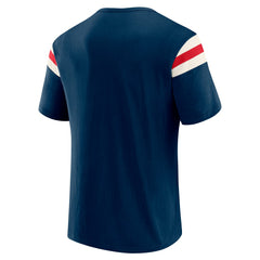 Minnesota Twins Darius Rucker Collection by Fanatics Distressed Sleeve Stripe T-Shirt On Sale