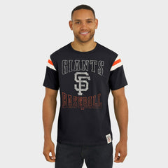 San Francisco Giants Darius Rucker Collection by Fanatics Distressed Sleeve Stripe T-Shirt Online