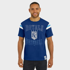 Kansas City Royals Darius Rucker Collection by Fanatics Distressed Sleeve Stripe T-Shirt Sale