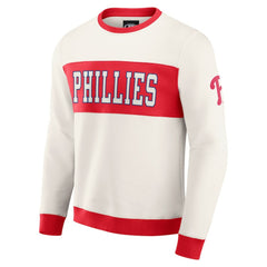 Philadelphia Phillies Darius Rucker Collection by Fanatics Colorblock Crewneck Sweatshirt Clearance