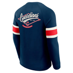 Cleveland Guardians Darius Rucker Collection by Fanatics Waffle-Knit Raglan Long Sleeve Henley T-Shirt On Sale