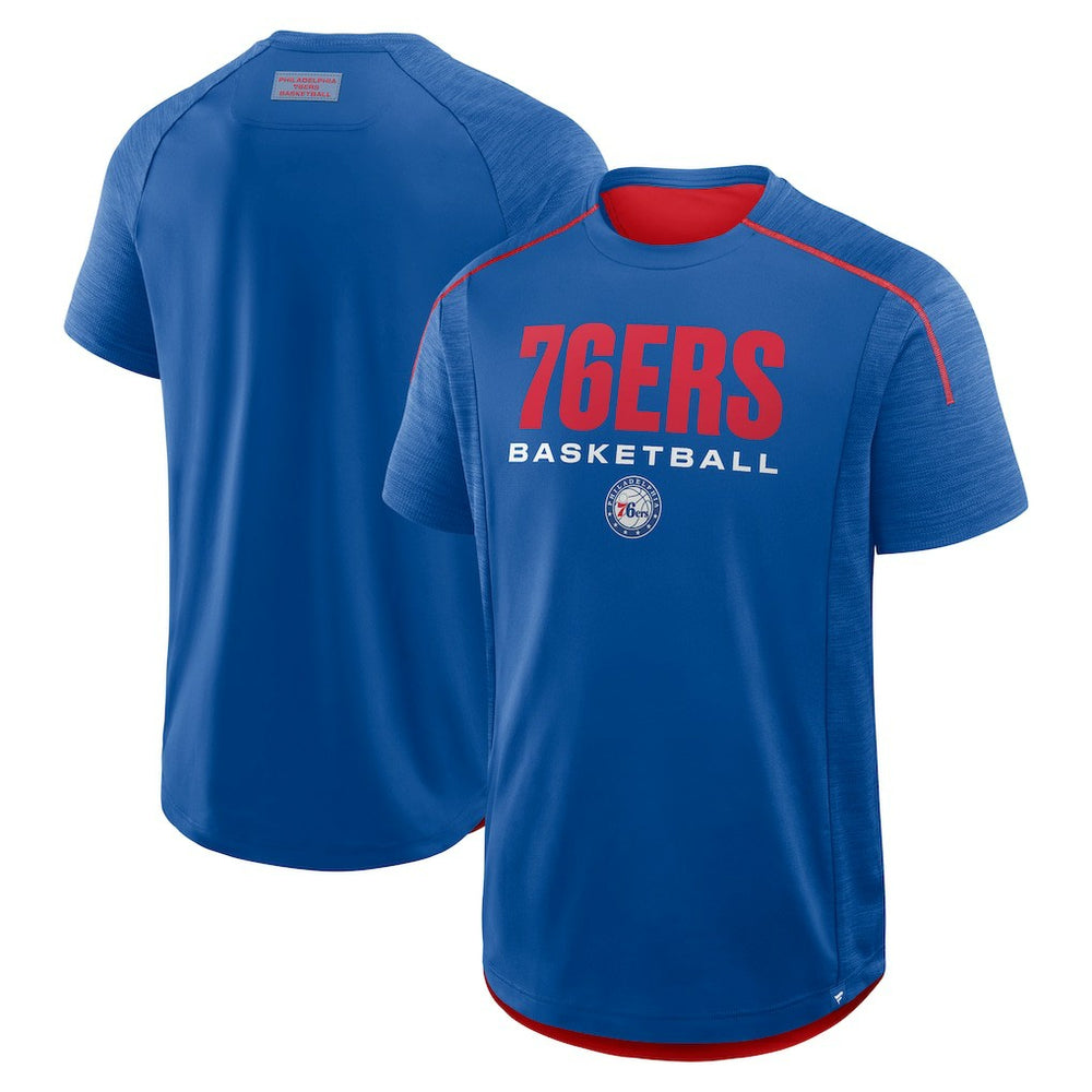 Fanatics - Philadelphia 76ers Inbound Pass Play Practice T-Shirt - Royal