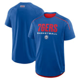 Fanatics - Philadelphia 76ers Inbound Pass Play Practice T-Shirt - Royal