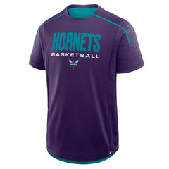 Fanatics - Charlotte Hornets Inbound Pass Play Practice T-Shirt - Purple