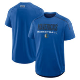Fanatics - Dallas Mavericks Inbound Pass Play Practice T-Shirt - Blue