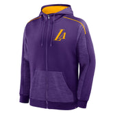 Fanatics - Los Angeles Lakers Back Door Cut Play Defender Full-Zip Hoodie - Purple