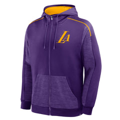 Fanatics - Los Angeles Lakers Back Door Cut Play Defender Full-Zip Hoodie - Purple