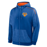 Fanatics - New York Knicks Back Door Cut Play Defender Full-Zip Hoodie - Blue