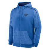 Fanatics - Oklahoma City Thunder Back Door Cut Play Defender Full-Zip Hoodie - Blue