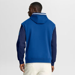 Fanatics - Dallas Mavericks Half Court Shot Clock Fastbreak Hoodie - Blue/Navy