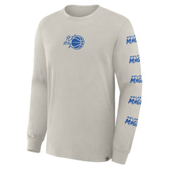 Fanatics - Orlando Magic Crossover Collection Ball Screen Action Premium Long Sleeve T-Shirt - Cream