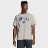 Fanatics - New York Knicks Crossover Collection Pull Up Jumper Shot Premium T-Shirt - Cream