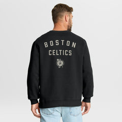Fanatics - Boston Celtics Crossover Collection Defensive Rotation Drill Premium Pullover Sweatshirt - Black