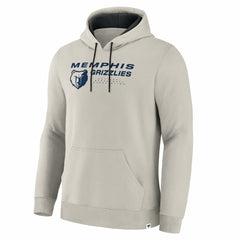 Fanatics - Memphis Grizzlies Crossover Collection Blocked Shot Premium Pullover Hoodie - Off White