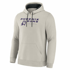 Fanatics - Phoenix Suns Crossover Collection Blocked Shot Premium Pullover Hoodie - Off White