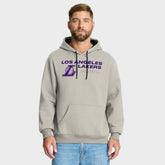 Fanatics - Los Angeles Lakers Crossover Collection Blocked Shot Premium Pullover Hoodie - Off White