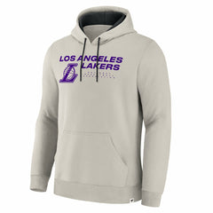 Fanatics - Los Angeles Lakers Crossover Collection Blocked Shot Premium Pullover Hoodie - Off White