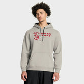 Fanatics - Atlanta Hawks Crossover Collection Blocked Shot Premium Pullover Hoodie - Off White