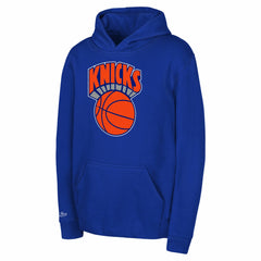 Mitchell & Ness - New York Knicks Preschool Retro Logo Pullover Hoodie - Blue