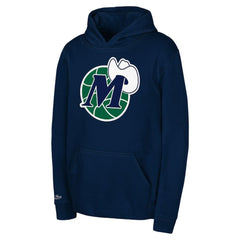 Mitchell & Ness - Dallas Mavericks Preschool Retro Logo Pullover Hoodie - Navy