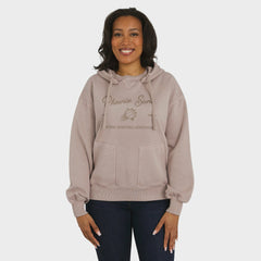 NBA - Phoenix Suns WEAR by Erin Andrews Women's Washed Pullover Crewdie - Tan