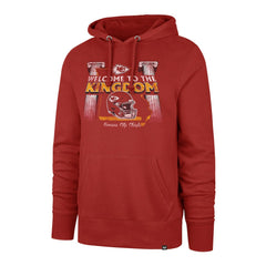 Kansas City Chiefs '47 Regional Headline Pullover Hoodie Red - 47 brand