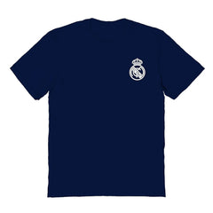 Real Madrid Vive La Fete Women's Impressions Artwork T-Shirts - Navy