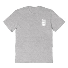 Argentina National Team Vive La Fete Women's Impressions Artwork T-Shirts - Heather Gray