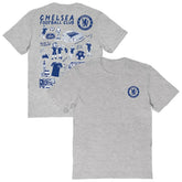 Chelsea Vive La Fete Women's Impressions Artwork T-Shirts - Heather Gray