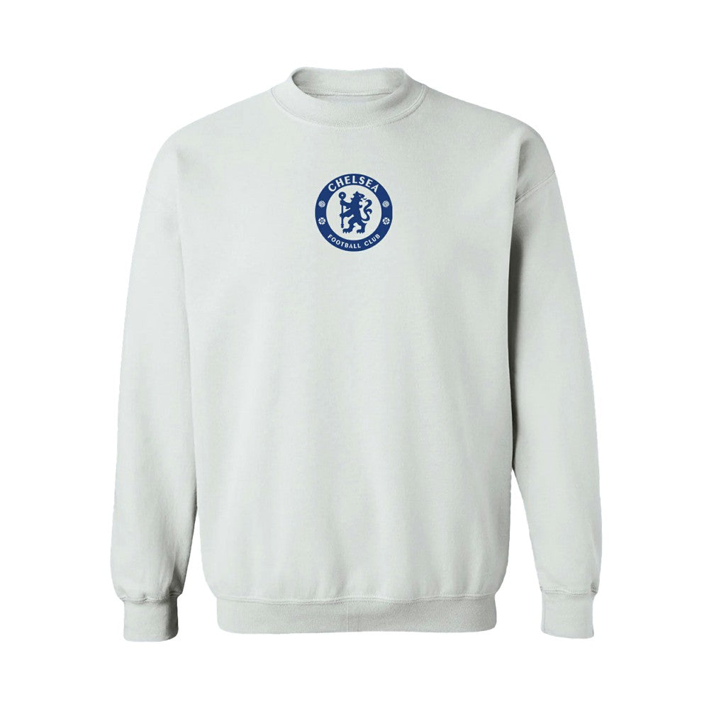 Chelsea Vive La Fete Women's Color Badge Pullover Sweatshirt - White