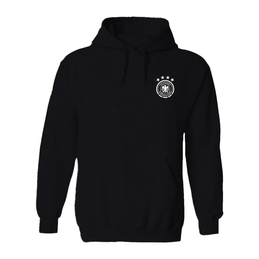 Germany National Team Vive La Fete Women's Color Badge Pullover Hoodie - Black