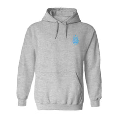 Argentina National Team Vive La Fete Women's Color Badge Pullover Hoodie - Heather Gray