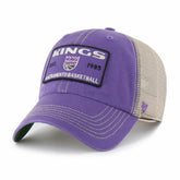 47 brand - Sacramento Kings '47 Wabash Patch Clean Up Adjustable Hat - Purple/Tan