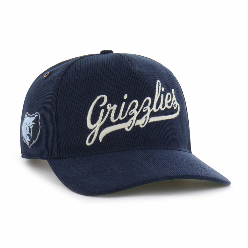 47 brand - Memphis Grizzlies '47 Golden Age Relaxed Corduroy Hitch Adjustable Hat - Navy