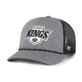 Los Angeles Kings - '47 Carbon Rope Trucker Adjustable Hat Gray