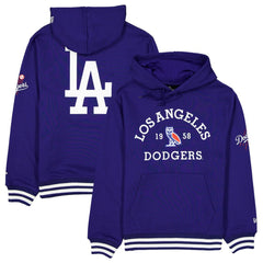 Los Angeles Dodgers OVO x New Era Heavyweight Fleece Hoodie Lifestyle