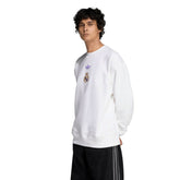 Adidas Real Madrid Lifestyler Sweatshirt - White