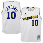 Mitchell & Ness - Tim Hardaway Golden State Warriors Youth 1990-91 Hardwood Classics Swingman Throwback Home Jersey - White