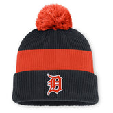 Detroit Tigers Nike Cooperstown Collection Peak Standard Cuffed Knit Hat with Pom for sale