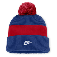 Chicago Cubs Nike Cooperstown Collection Peak Standard Cuffed Knit Hat with Pom for sale