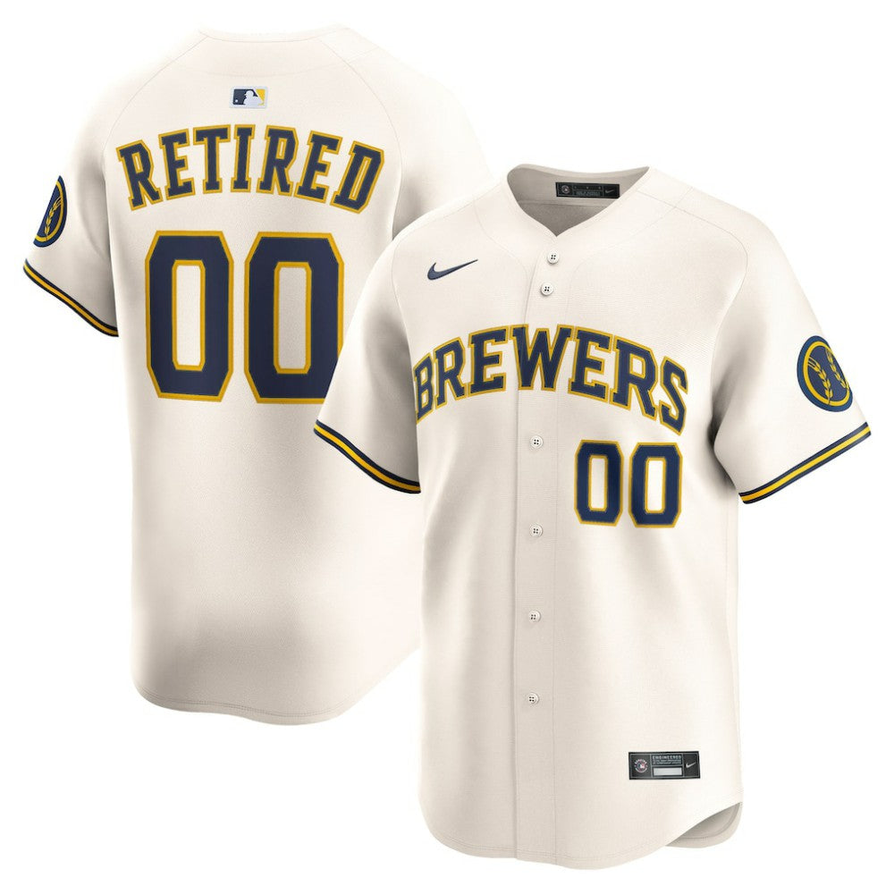 Milwaukee Brewers Nike Home Limited Pick-A-Player Retired Roster Jersey Lifestyle