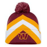 Washington Commanders Women's Cornerback Cuffed Knit Hat with Pom Burgundy - Fanatics
