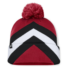 San Francisco 49ers Women's Cornerback Cuffed Knit Hat with Pom Scarlet - Fanatics