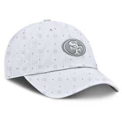 San Francisco 49ers Women's Neutral Zone Adjustable Hat White - Fanatics
