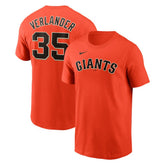 Justin Verlander San Francisco Giants Nike Fuse Name & Number T-Shirt for sale
