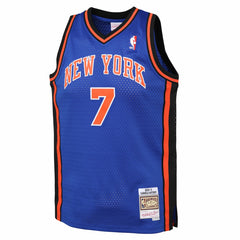Mitchell & Ness - Carmelo Anthony New York Knicks Youth 2010/11 Hardwood Classics Swingman Jersey - Blue