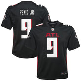 Michael Penix Jr. Atlanta Falcons Youth Team Game Jersey Black - Nike