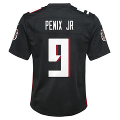 Michael Penix Jr. Atlanta Falcons Youth Team Game Jersey Black - Nike
